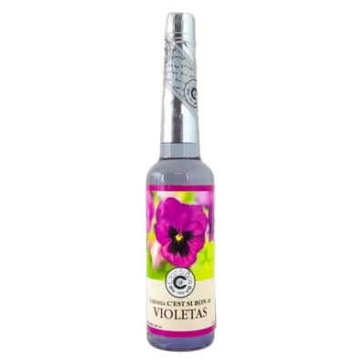 Agua De Violetas 220ml | Refreshing Violet Cologne | Natural Floral & Soothing Fragrance