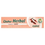 Dabur Herbal Clove Toothpaste 100g | Natural Oral Care | Strong Teeth & Fresh Breath