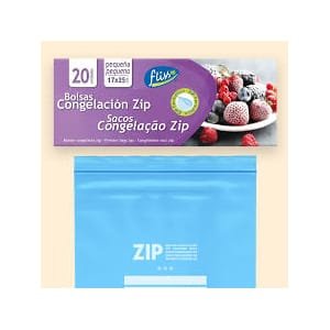 Fliss Bolsas Double Zip | Reusable Zipper Storage Bags | Airtight & Leak-Proof Freezer Bags