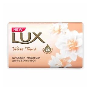 Lux Velvet Soap 80g | Soft & Smooth Skin Care Bar | Enriched with Floral Fragrance & Moisturizing Cream