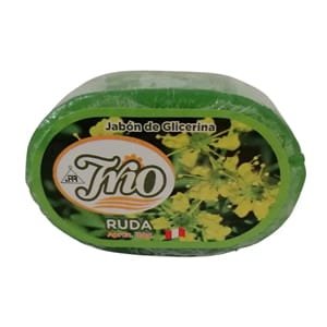 Trio Ruda Soap 110g | Herbal Cleansing Bar with Natural Rue Extract | Refreshing & Purifying Skin Care
