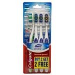 Colgate Toothbrush 2 + 2 Pack | Soft & Effective Bristles | Gentle Oral Care