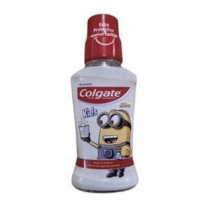 Colgate Kids Mouth Wash | Gentle & Fluoride-Rich Mouthwash | Fresh Breath & Cavity Protection