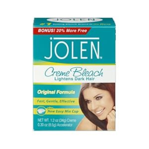 Jolen Cream Bleach 30ml | Gentle Face & Body Bleach | Brightening & Softening Skin