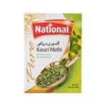 National Kasuri Methi 100g | Premium Dried Fenugreek Leaves | Aromatic Herb for Curries & Seasoning