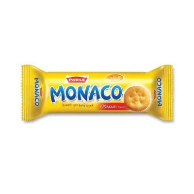 Monaco 63g | Crispy & Savory Snack Crackers | Light & Tasty Treat