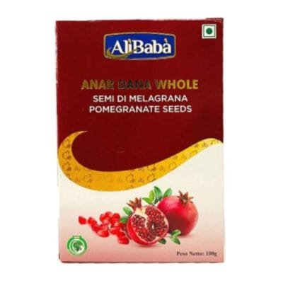 Ali Baba Anardana Whole 100g | Dried Pomegranate Seeds | Tangy Indian Spice