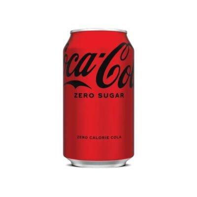 Coca-Cola Zero Sugar 330ml | Sugar-Free Soft Drink | Classic Coke Taste with Zero Calories
