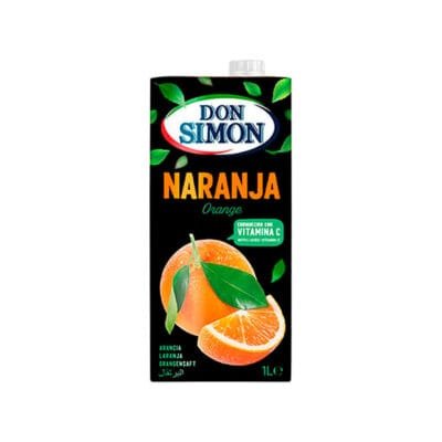 Don Simon Naranja 1L | 100% Orange Juice | Fresh & Natural Vitamin C-Rich Drink