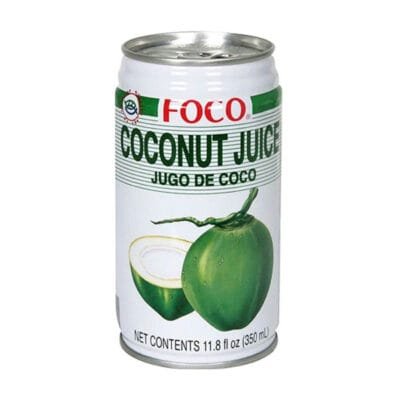 FOCO Bebida de Coco 350ml | Natural Coconut Drink | Hydrating & Refreshing Beverage