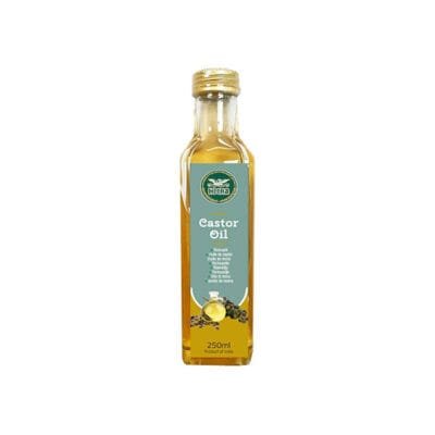 Heera Castor Oil 250ml | Natural Hair & Skin Care Oil | 100% Pure