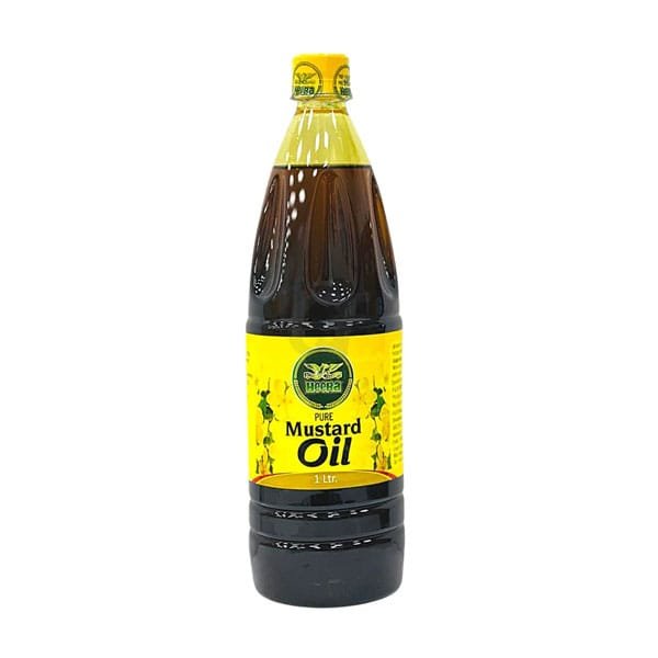 Heera Pure Mustard Oil 1L | Authentic Cooking Oil | Traditional Flavor