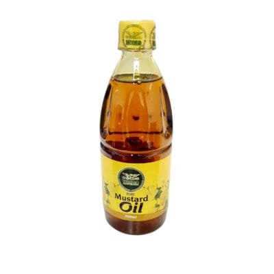 Heera Pure Mustard Oil 250ml | 100% Natural & Cold-Pressed Cooking Oil | Authentic Taste