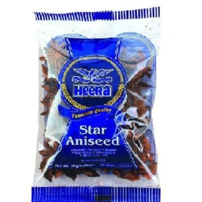 Heera Star Aniseed 50g | Premium Whole Star Anise | Aromatic Spice for Cooking & Baking