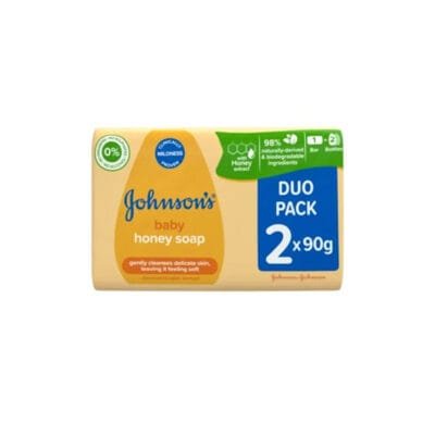 Johnson Baby Honey Pack 2-in-1 Duo Pack | Gentle Baby Care | Moisturizing & Nourishing