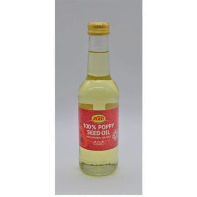 KTC 100% Poppy Seed Oil 250ml | Healthy Cooking & Nutritional Oil