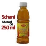 Schani Mustard Oil 250ml | Pure Cooking Oil | Traditional Indian/Pakistani Flavor