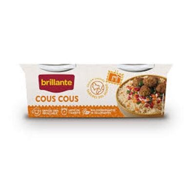 Brillante Cous Cous 250g | Quick-Cooking Semolina | Light & Versatile