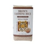 Brown Jasmine Rice Royal Tiger 1kg | Aromatic & Nutritious Whole Grain Rice | Premium Quality