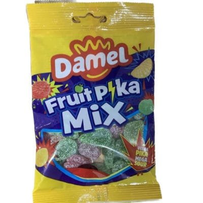 Damel Fruit Pika Mix 100g | Fruity & Tangy Candy Mix | Sweet & Spicy Treat