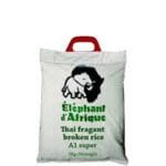 Elephant D’Afrique Rice 5KG | Premium Long Grain Rice | Fluffy & Aromatic