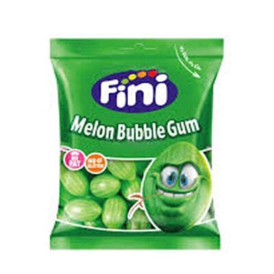 Fini Melon Bubble Gum 90g | Chewy Melon-Flavored Candy | Sweet & Fun Treat