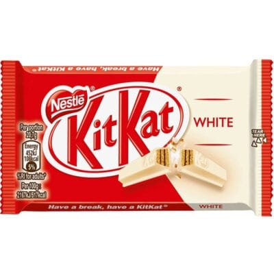 Nestle KitKat White 41.5g | Chocolate Wafer Bar | Sweet & Creamy Treat