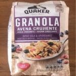 Quaker Ganan Avena Crujiente 350g | Crunchy Oats Cereal | Healthy Breakfast Snack