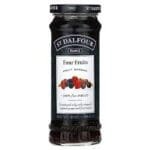St. Dalfour France Cuatro Frutas 284g (Glass) | Four Fruits Premium Fruit Spread | 100% Natural, No Added Sugar