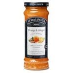 St. Dalfour France Naranja y Jengibre 284g (Glass) | Orange & Ginger Fruit Spread | 100% Natural, No Added Sugar