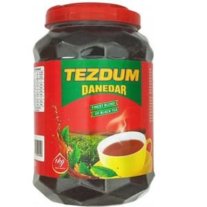 Tezdum Danedar Tea 1kg | Strong & Full-Bodied Black Tea | Authentic Flavor