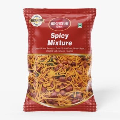Bikaneri Bites Spicy Mixture 300g | Authentic Indian Namkeen Snack | Crispy & Flavorful Blen