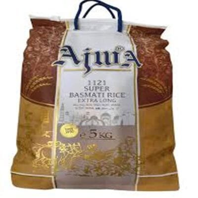 Ajwa Super Basmati Rice 20kg | Premium Long-Grain Aromatic Rice | Nutritious & Fluffy