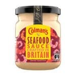 Colman’s Seafood Sauce 155g | Creamy & Tangy Sauce for Fish & Seafood | Classic British Recipe