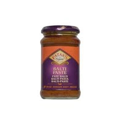Patak’s Original Balti Paste | Authentic Medium-Spicy Indian Curry Marinade | 283g Jar