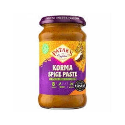 Patak’s Original Korma | Authentic Indian Curry Sauce | Mild & Creamy Korma Flavor
