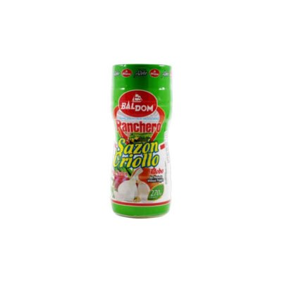Baldom Ranchero Sazón Criollo | Traditional Latin American Seasoning | 260g Pack