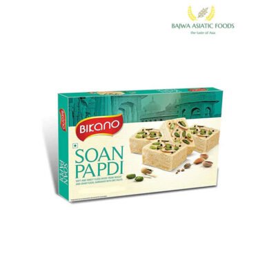 Bikano Soan Papdi 500g | Traditional Indian Sweet | Flaky & Melt-in-Mouth Delight