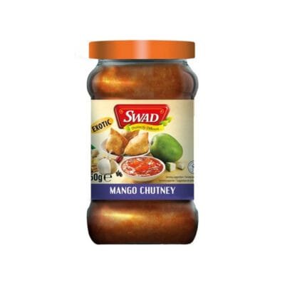 Exotic Swad Mango Chutney | Sweet & Tangy Indian Condiment | 340g Jar