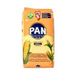 PAN Amarillo No GMO | Pre-Cooked Yellow Corn Meal | Harina de Maíz Amarillo Precocida | 1kg Pack