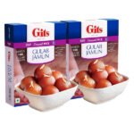 Gits Gulab Jamun Mix 400g | Authentic Indian Sweet Dessert | Easy-to-Make