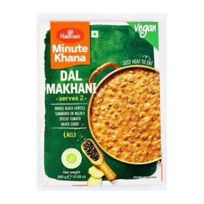 Haldiram’s Dal Makhani 300g | Ready-to-Eat Indian Black Lentil Curry | Authentic Flavor
