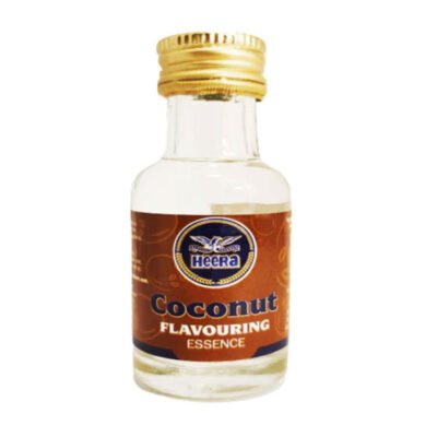 Heera Coconut Flavouring Food Colour | Natural Coconut Essence | 12 x 28ml Bottles