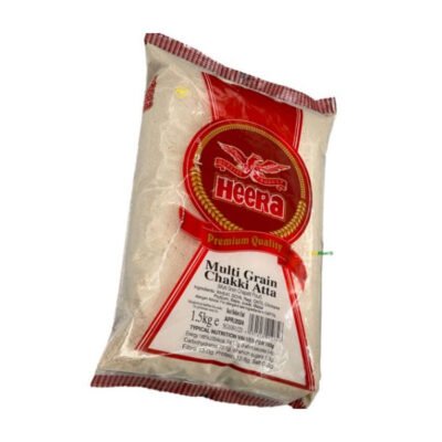 Heera Multi Grain Chakki Atta | Premium Stone-Ground Wholegrain Flour | High-Fiber & Nutrient-Rich | 10kg Pack