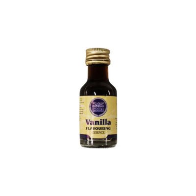 Heera Vanilla Flavouring Food Colour | Natural Vanilla Essence | 12 x 28ml Bottles