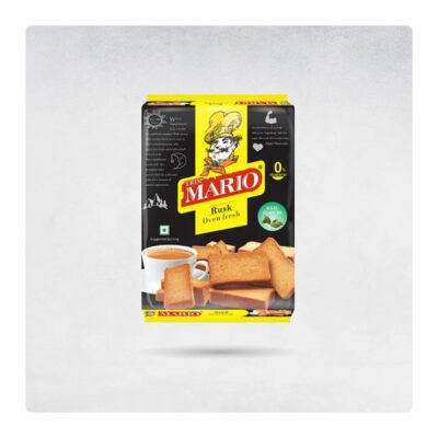 Mario Rusk Oven Fresh | Crispy Golden Toasted Biscuits | Perfect Tea-Time Snack