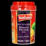 National Hot Punjabi Mixed Pickle | Spicy Indian Pickle | 400g Jar