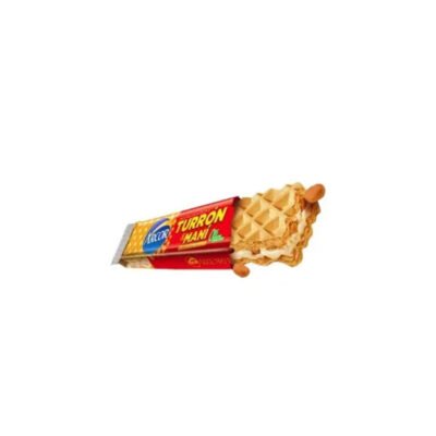 Arcor Turrón Maní 25g | Peanut Nougat | Sweet & Crunchy Mini Treat