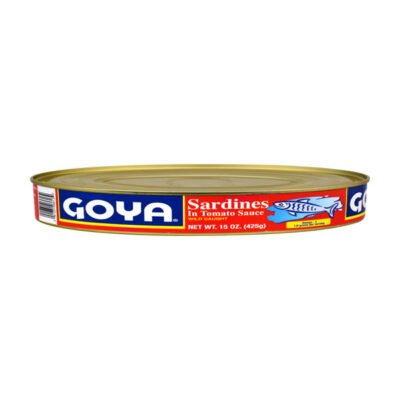 Goya Sardine in Tomato Sauce | Ready-to-Eat Canned Fish | High Protein & Flavorful | Quick & Convenient Meal