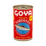 Goya Tinapa Sardines | Smoked Sardines in Oil | Ready-to-Eat Seafood Delight